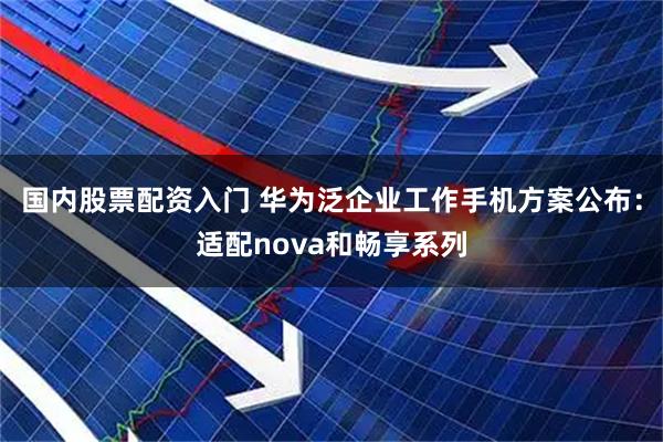 国内股票配资入门 华为泛企业工作手机方案公布：适配nova和畅享系列