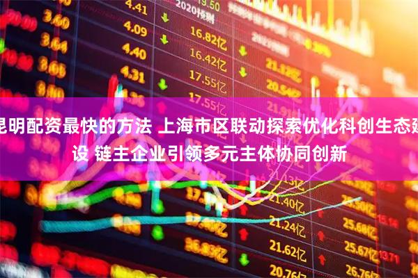 昆明配资最快的方法 上海市区联动探索优化科创生态建设 链主企业引领多元主体协同创新