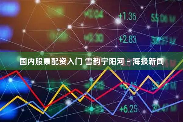 国内股票配资入门 雪韵宁阳河 - 海报新闻
