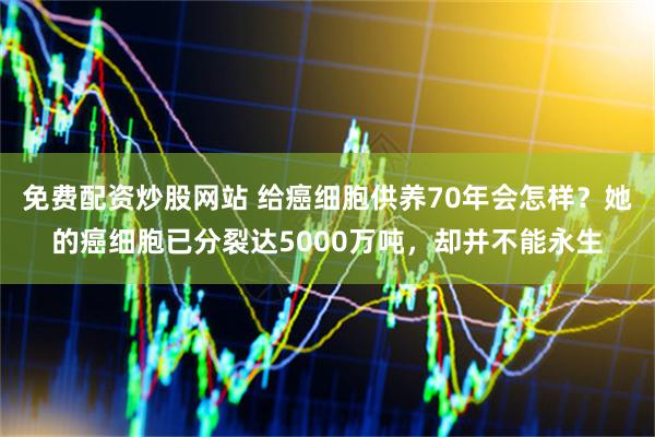 免费配资炒股网站 给癌细胞供养70年会怎样？她的癌细胞已分裂达5000万吨，却并不能永生