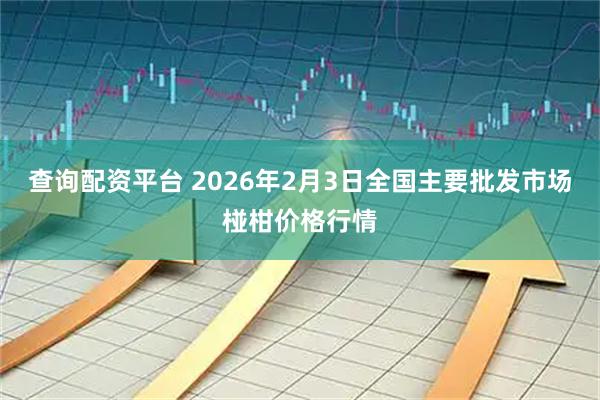 查询配资平台 2026年2月3日全国主要批发市场椪柑价格行情