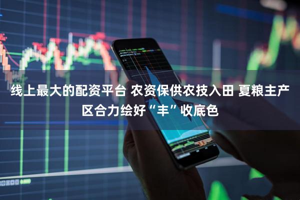 线上最大的配资平台 农资保供农技入田 夏粮主产区合力绘好“丰”收底色